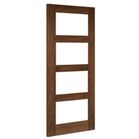 Coventry Fully Finished Walnut Fire Door Glazed