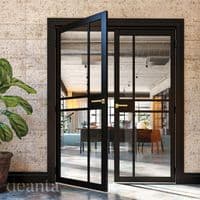 Dalston Black Clear Glazed