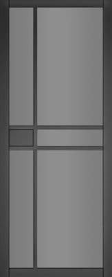 Dalston Black Tinted Glazed