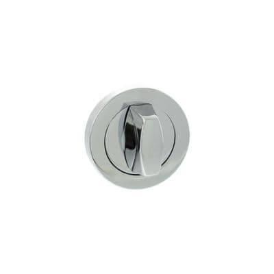 Eco WC Turn and Release on Round Rose - Polished Chrome