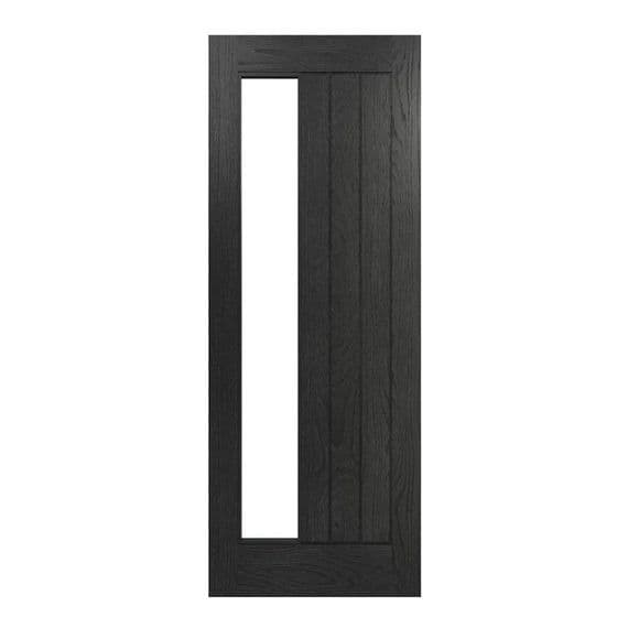 Ely Brushed Black Oak Glazed