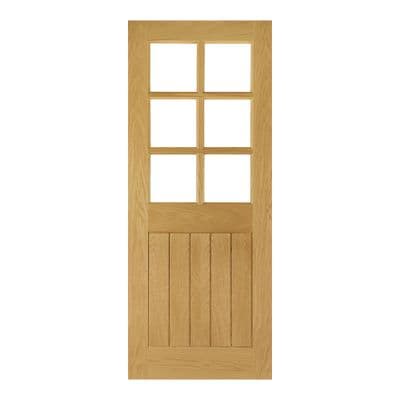 Ely Fully Finished Oak Bevelled Glaze (6L)