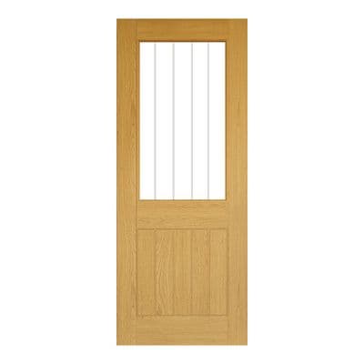 Ely Fully Finished Oak Glazed (1L Half)