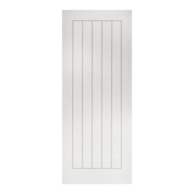 Ely White Primed Fire Door