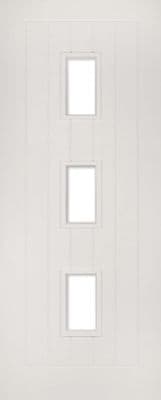 Ely White Primed Glazed (3L) Fire Door