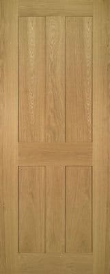 Eton Unfinished Oak Fire Door