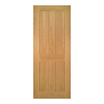 Eton Unfinished Oak Fire Door