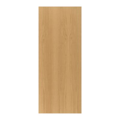Flush Fully Finished Oak Fire Door