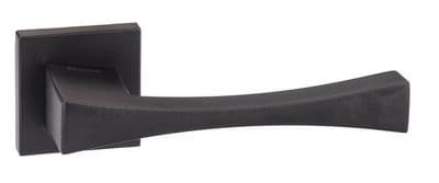 Forme Artemide Designer Lever on Minimal Square Rose - Matt Black