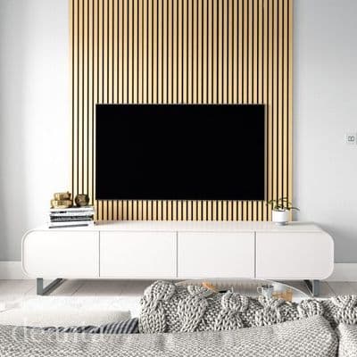 Immerse Acoustic Panelling Oak Plus - (Wide Strip)