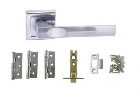 Kansas Hardware Pack - Satin Chrome