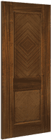 Kensington Fully Finished Walnut Fire Door