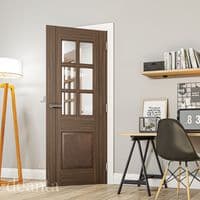 Kensington Fully Finished Walnut Glazed