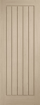 Mexicano Fully Finished Blonde Oak Fire Door