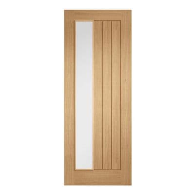 Mexicano Fully Finished Oak Offset Clear Glazed