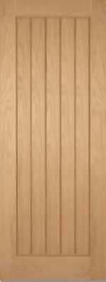 Mexicano Unfinished Oak Fire Door