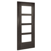 Montreal Dark Grey Ash Glazed Fire Door