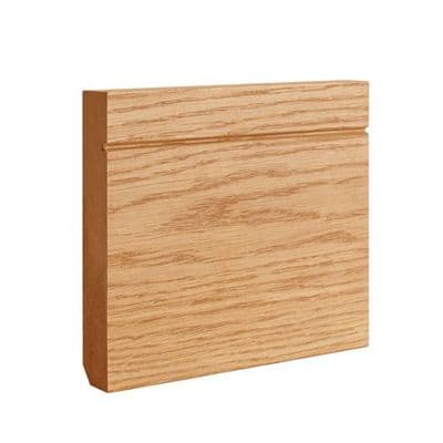 Oak Shaker Skirting - Fully Finished