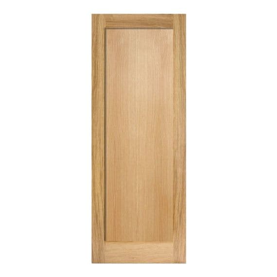 Pattern 10 Unfinished Oak Fire Door