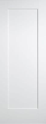 Pattern 10 White Primed Fire Door