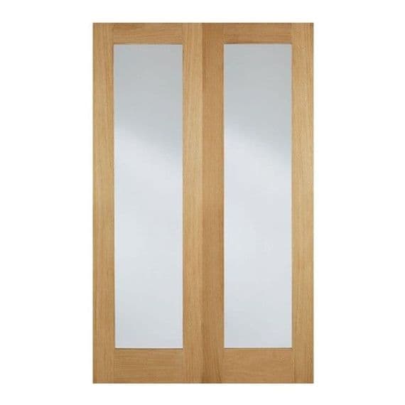 Pattern 20 Pair Unfinished Oak Clear Glazed