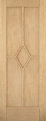 Reims Fully Finished Oak Fire Door