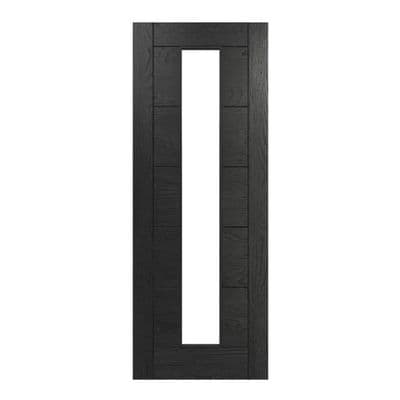 Seville Brushed Black Oak Glazed