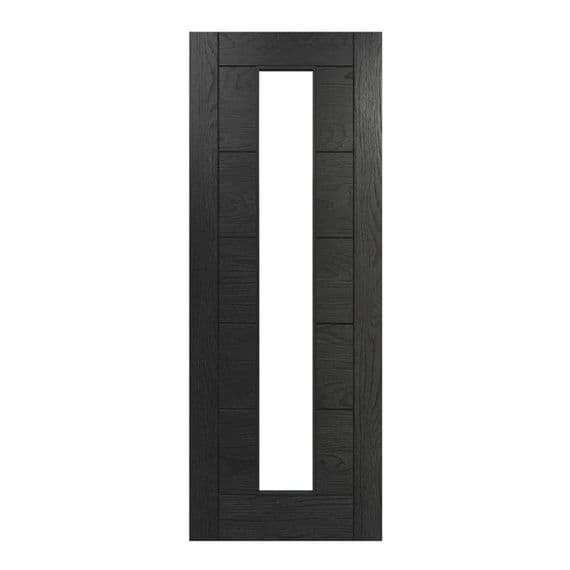 Seville Brushed Black Oak Glazed