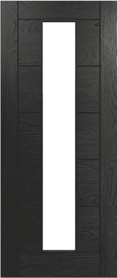 Seville Brushed Black Oak Glazed