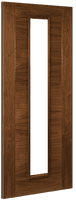 Seville Fully Finished Walnut Fire Door Glazed