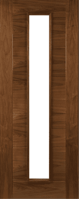 Seville Fully Finished Walnut Fire Door Glazed