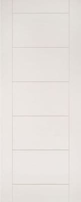 Seville White Primed Fire Door