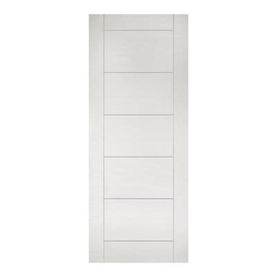 Seville White Primed Fire Door