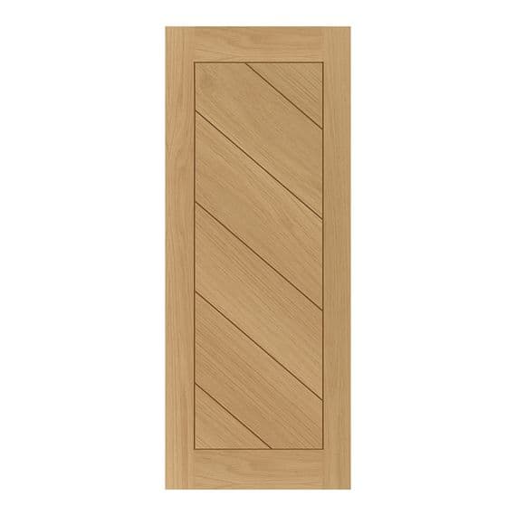 Torino Fully Finished Oak Fire Door