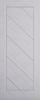 Torino Light Grey Ash Fire Door