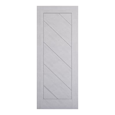 Torino Light Grey Ash Fire Door