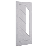 Torino Light Grey Ash Glazed Fire Door