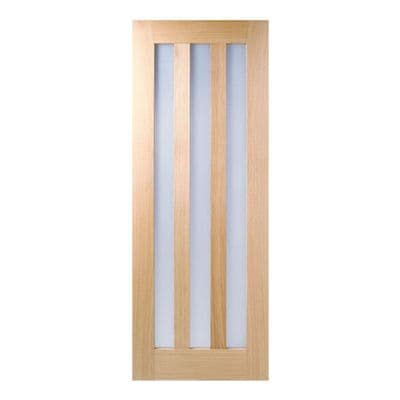 Utah Fully Finished Oak Obscure Glazed