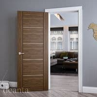 Valencia Fully Finished Walnut Fire Door