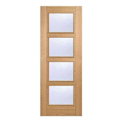 Vancouver Fully Finished Oak Clear Glazed
