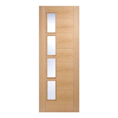 Vancouver Fully Finished Oak Clear Offset Glazed
