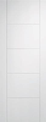 Vancouver White Primed Fire Door