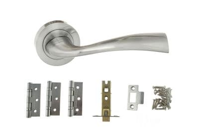 Wave Hardware Pack - Satin Chrome
