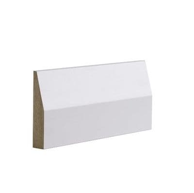 White Half Splayed Architrave