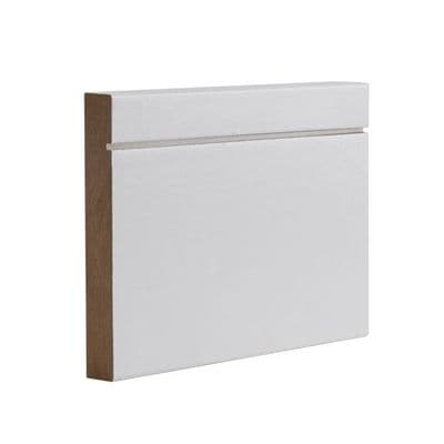 White Shaker Skirting