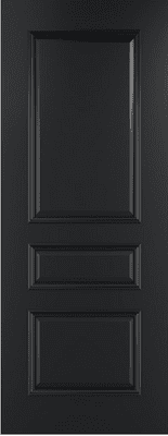 Windsor Black Fire Door