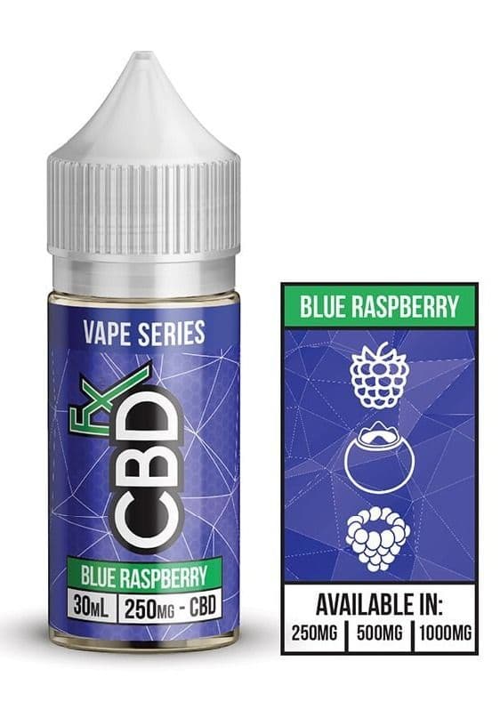 CBDFX - Blue Raspberry CBD Vape Juice CBDFX - Blue Raspberry CBD Vape Juice