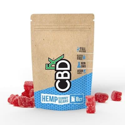 CBDFX - CBD Gummy Bears 40mg (8ct Pouch)