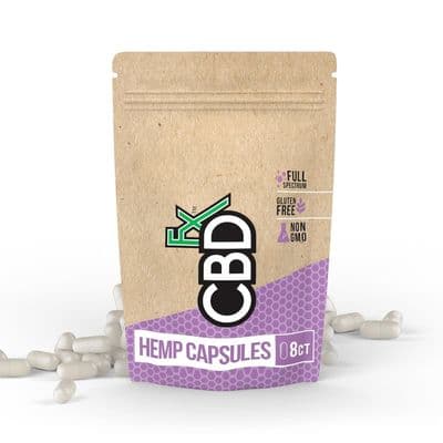 CBDFX - Hemp Capsules Pouch (8pcs)