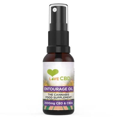 Love CBD - 2000MG CBD ENTOURAGE OIL SPRAY